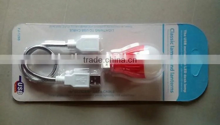 led bulb lamp USB desk lamp flexiable led desk lamp USB light