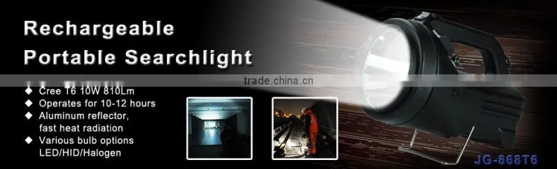 led marine searchlight RLS-9936 36w rechargeable hunting spotlight from guangzhou JGL