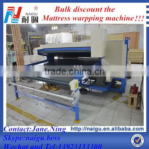 China manufacturer price good quality automatic sponge Roll packing machine wrapping machine