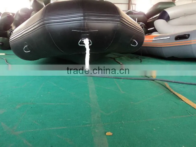 ce PVC material aluminium floor high-speed inflatable boat