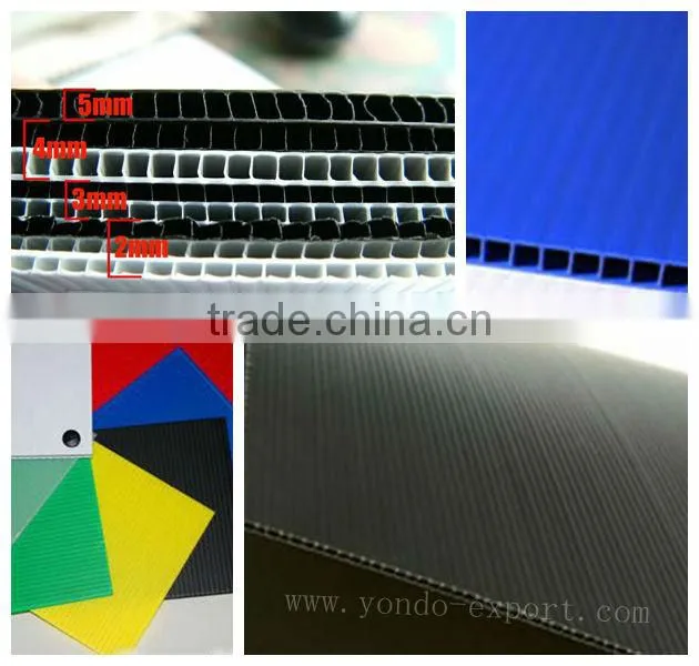 Recycle Corrugated Plastic Board/Corflute Board/Coroplast Board