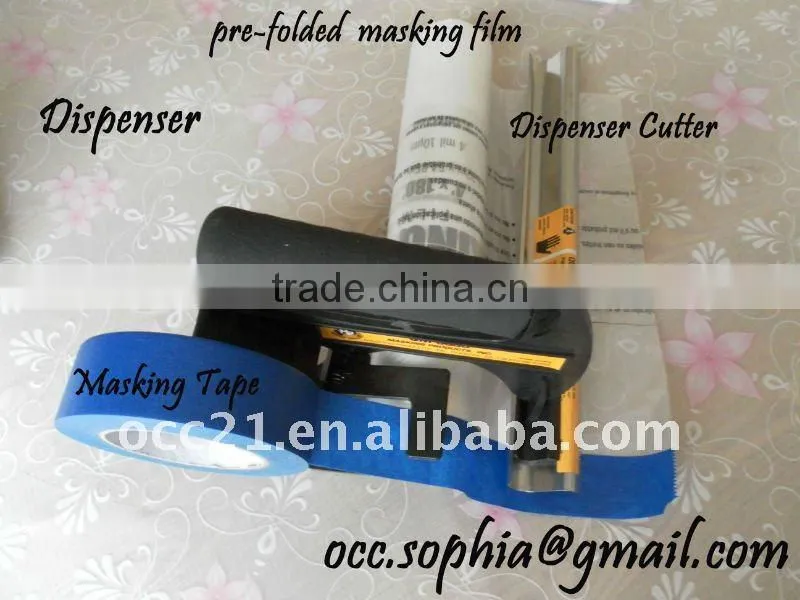 pre-folded static HDPE film