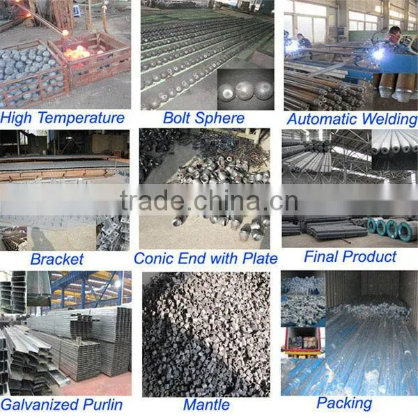Steel construction profile Z-Section steel purline
