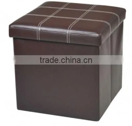 Best Price Customized PVC Fancy Stool Ottoman