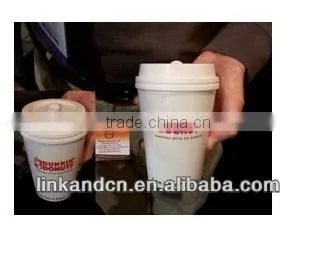 280ml beautiful tallceramic travel mug