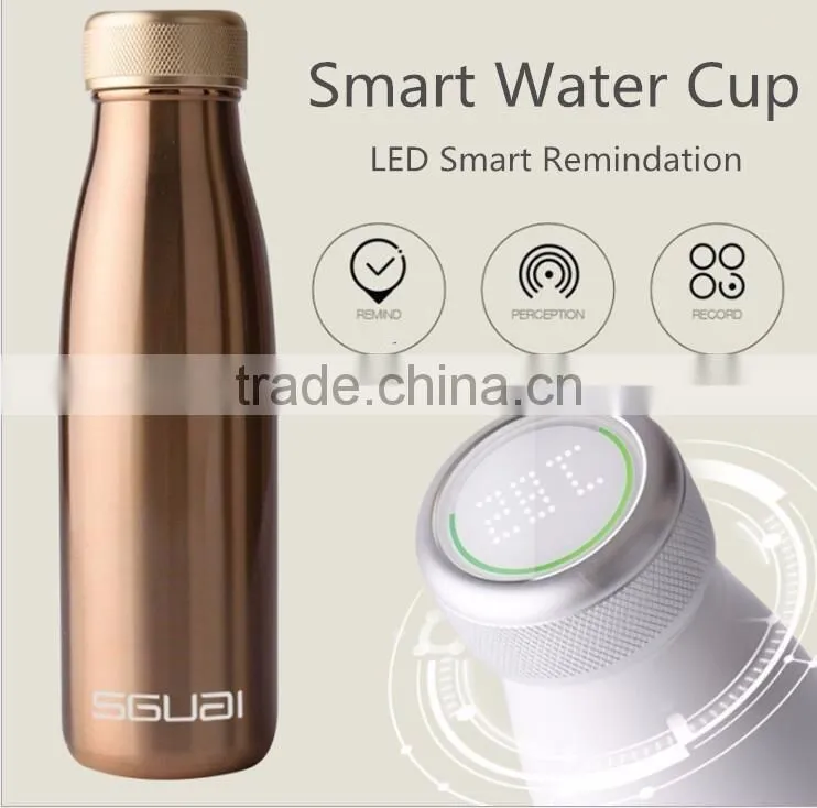 Intelligent water cup Creative outdoor sports water bottle Business gifts customized vacuum cup