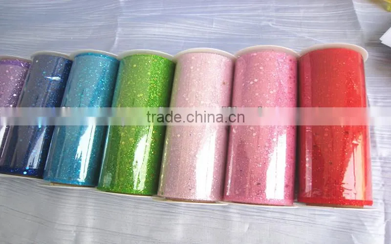 polyester mesh, polyester fabric, Sequins mesh