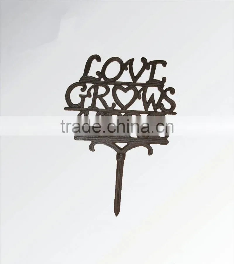 CAST IRON GARDEN DECORATION