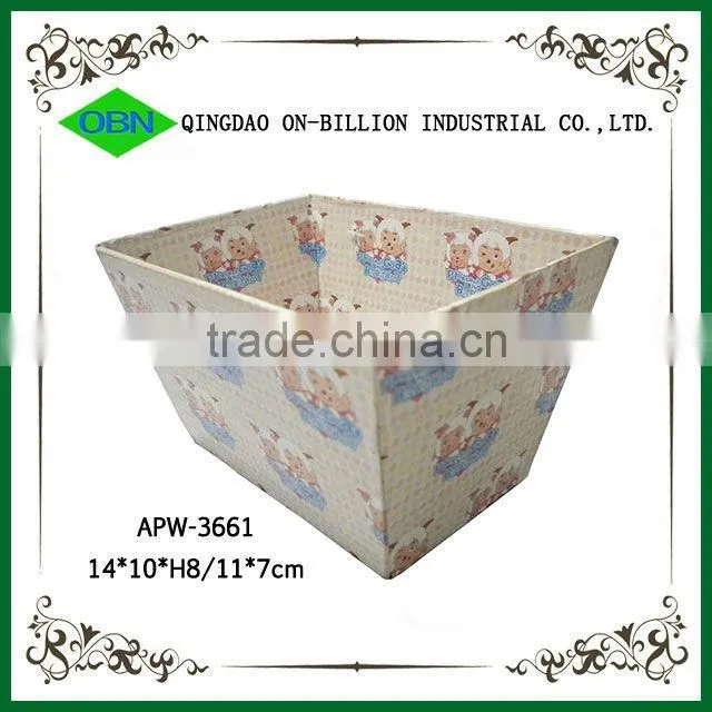 Cheap Cardboard Basket Christmas Decorating