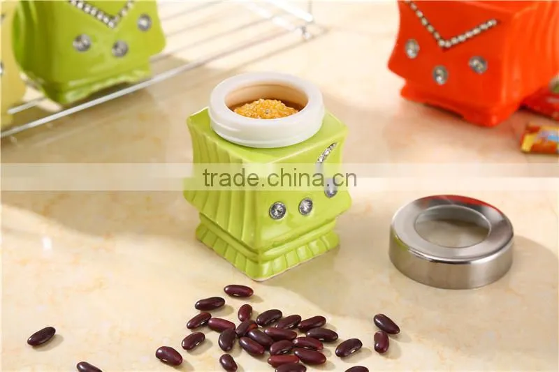 ceramic kitchen canister set