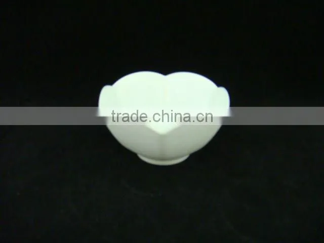 round melamine sauce dish
