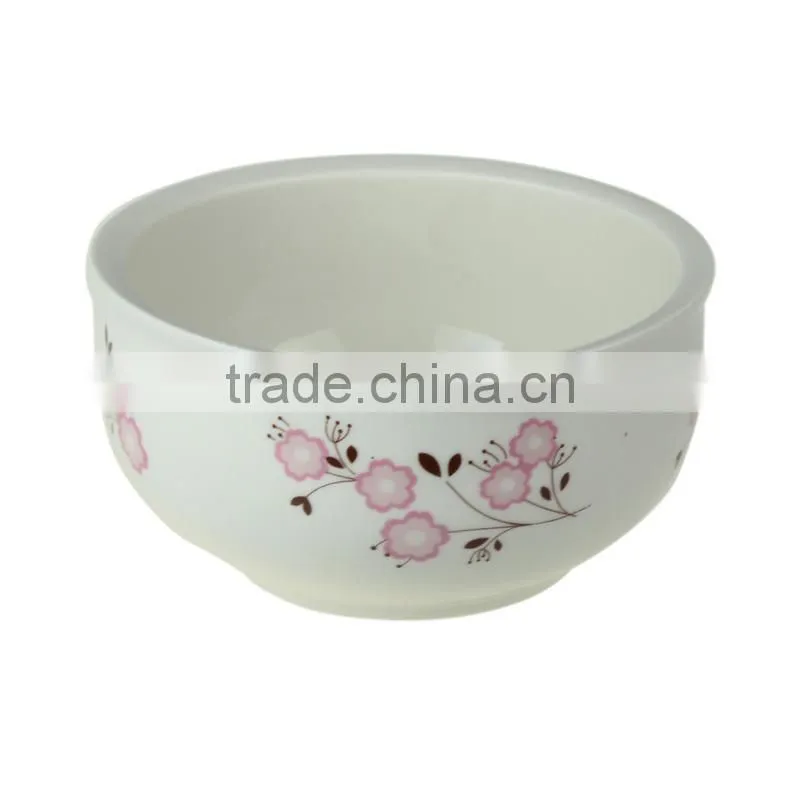 5.25" decal customized ceramic tableware bowl
