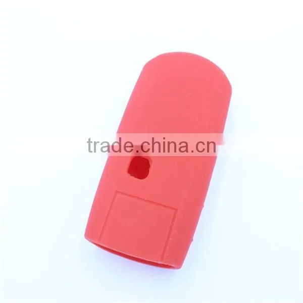 Silicone car key cover bag for mazda 3 button keys