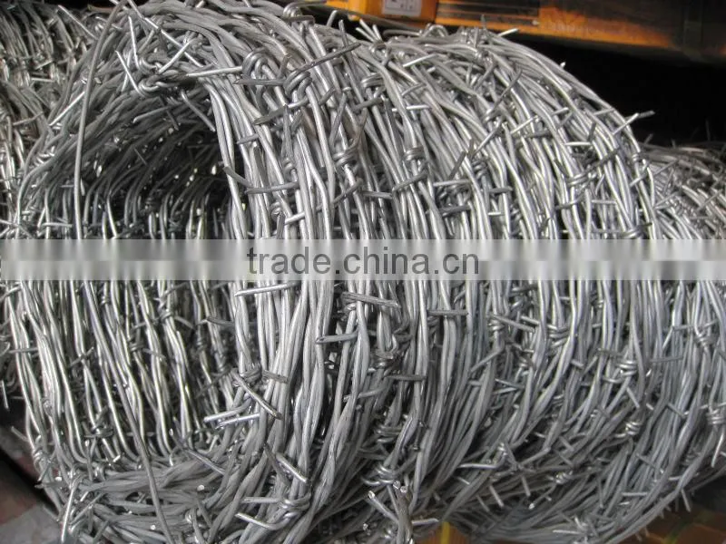 High Quality Coating Barbed Wire Fence/Wire Mesh Fence In Guangzhou