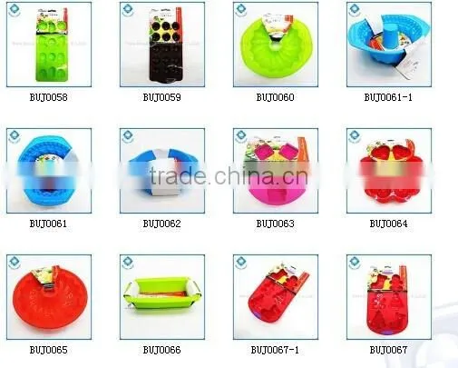 5PC Plastic Heart Shape DIY Cookie Mold