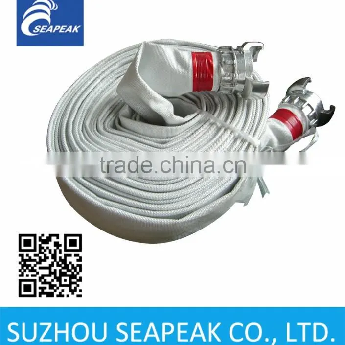 PVC lining Fire Hose C/W different type coupling