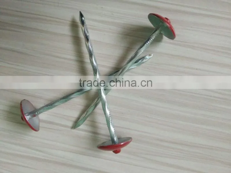 turkey market galvanzied ROOFING NAILS BWG9X2.5"