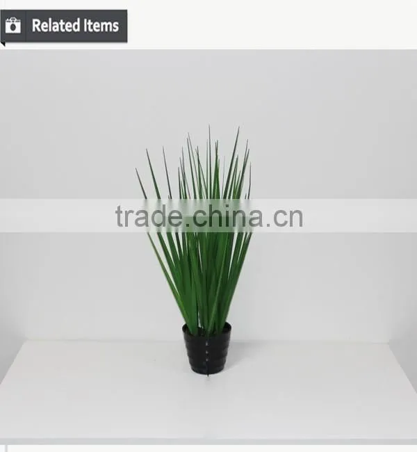 popular artificial plants in pot artificial onion grass purple grass