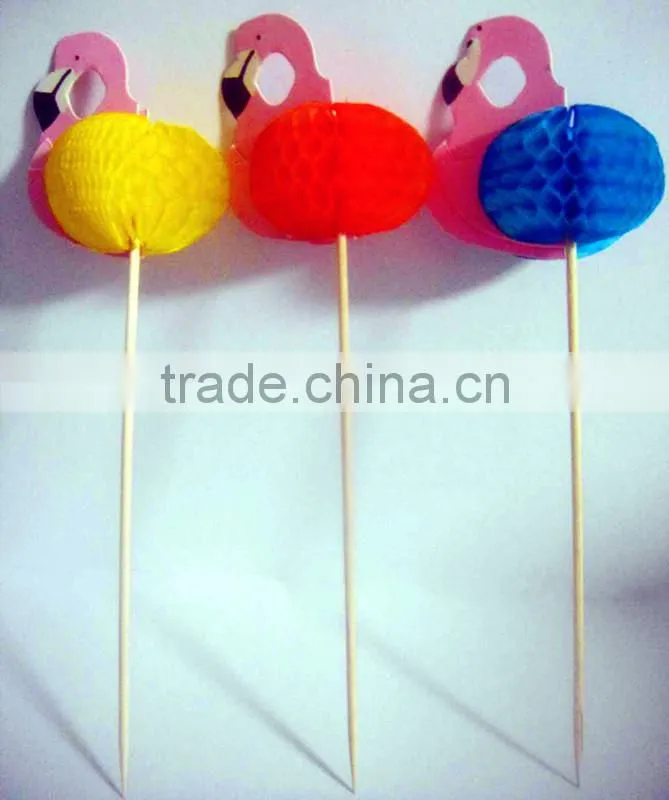 small decorative cocktail goose stick