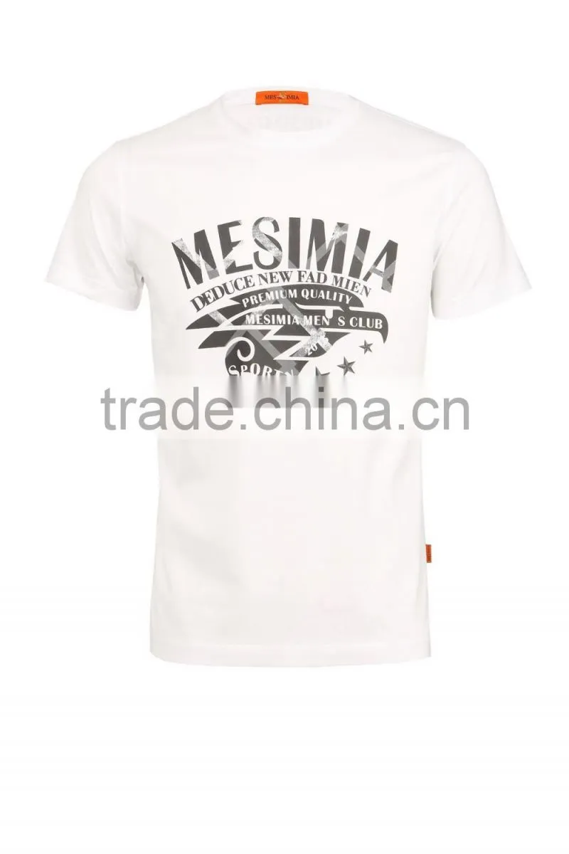 2016 men 's fashion blank t-shirt