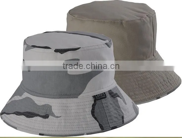 100% cotton bucket hat camo bucket hat for adult and kid