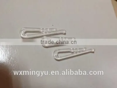 Plastic transparent shirt clip plastic toot43mm plastic clips