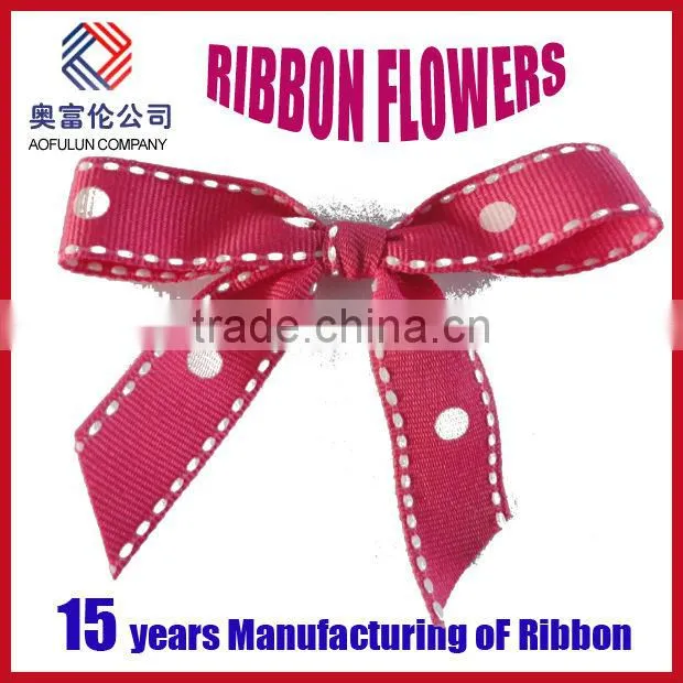Single Face Circle Bore Satin Ribbons for Father's Day