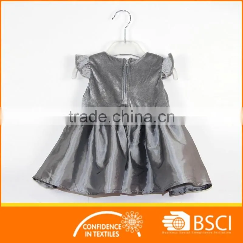 2017 Elegant Girls Party Dress Children Baby Kids Vest Dress