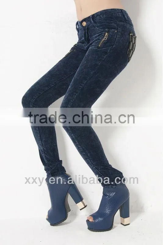 2012 New Cool Plus Size Stretch Jeans for Women Dark Color