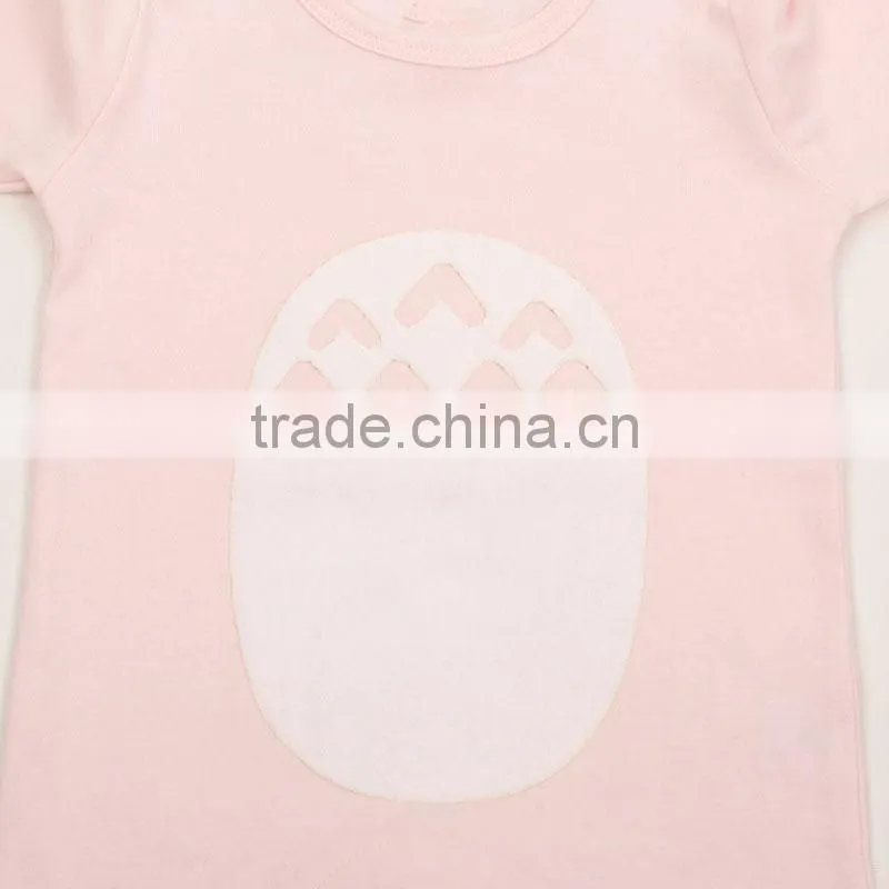 Latest design baby boy girl jumpsuit 2016 wholesale 100% cotton newborn baby romper unique kids designs image baby romper set