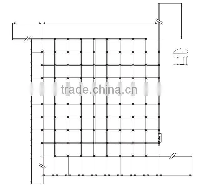webbing cargo net from china manufacturer