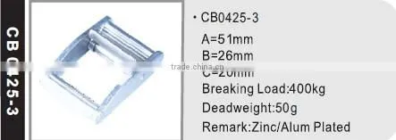 cam buckle for 25m cam buckle strap from china manufacturer, 25mm Zinc/Alum Plated