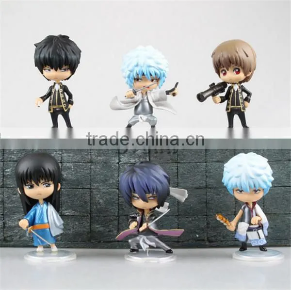 Japanese Hot Anime Gintama action figure PVC figure (6 styles available)