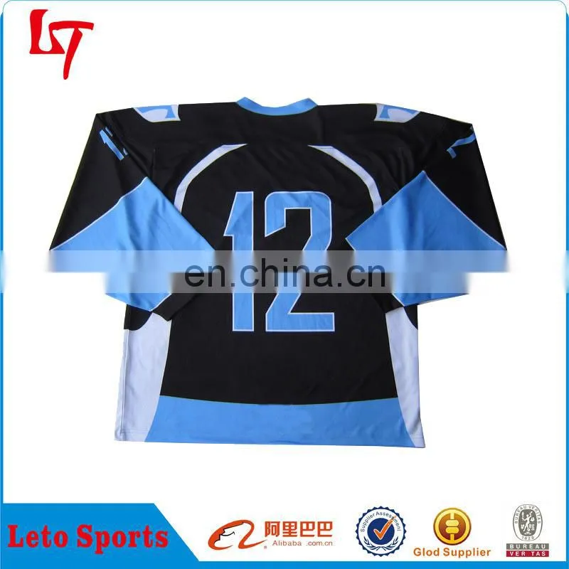 Fast Break Men's Ice Hockey Jersey with Sublimation Printing /Custom ice hockey garment with polyester fabric