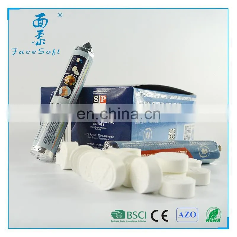 Promotional Gift Compressed Magic Towel.Compressed Tissue with Box Packing