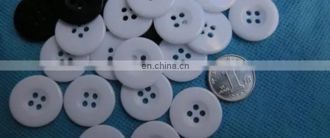 2017 HOT SALES BLACK AND WHITE BUTTON 1CM-2.3CM RESIN BUTTON DECORATED DYEABLE BUTTON