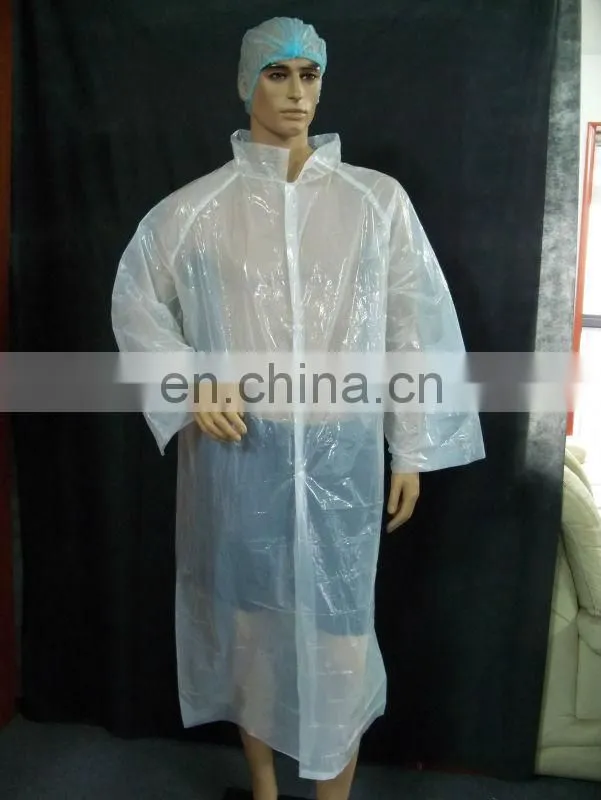 disposable PP isolation gown for hospital