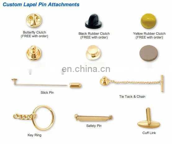 fashion customized metal plaque with gold plating