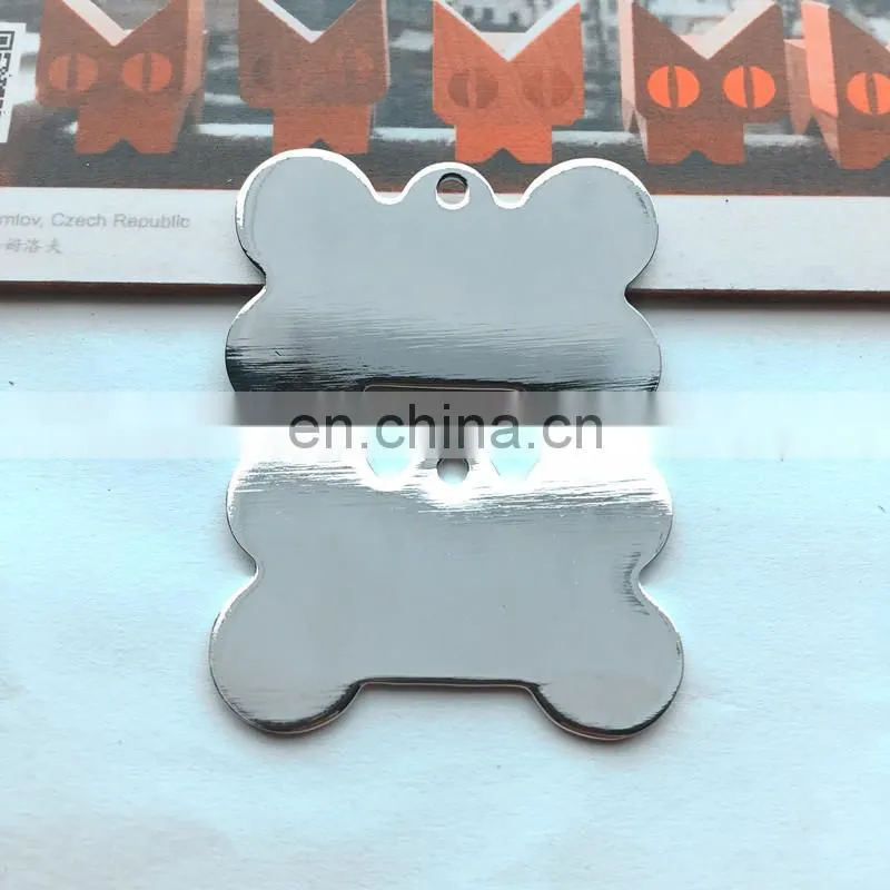 cheap manufacture metal printed dog tag