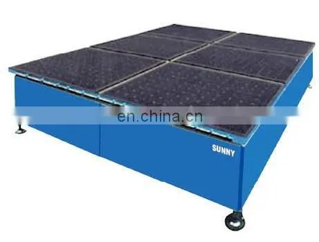 Glass sheet Air cushion table