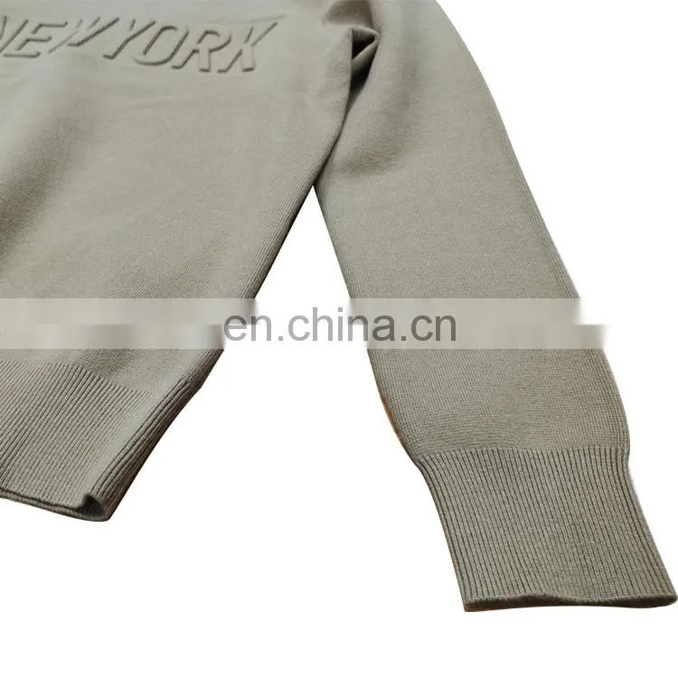DiZNEW Custom Casual Mens Christmas Pressure Your Own Logo Knitted Sweater