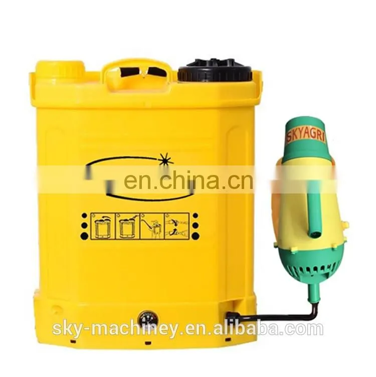 2018 new products 16L air assisted blast electric pump sprayer for agricultural