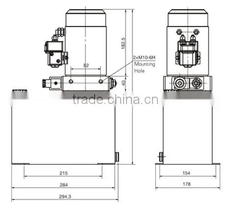 Fork Lift Power Units,hydraulic power pack for material handling
