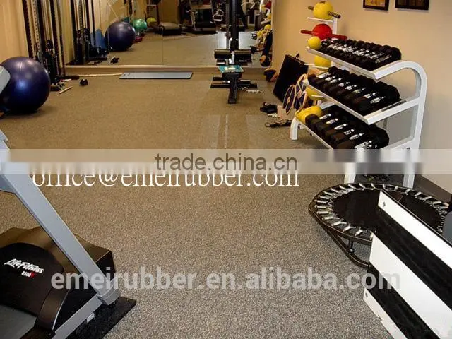 Gym Rubber Flooring Tiles