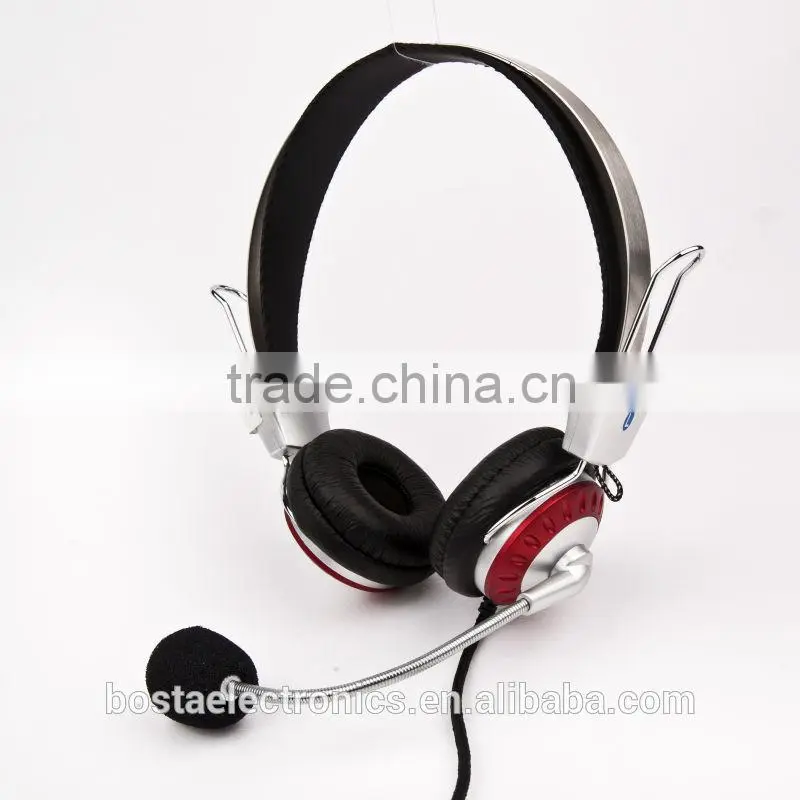 cool cheap promotional gift gaming headset with microphone