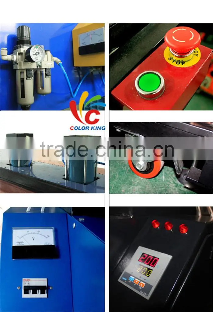 High Pressure double sided Pneumatic large format sublimation heat press