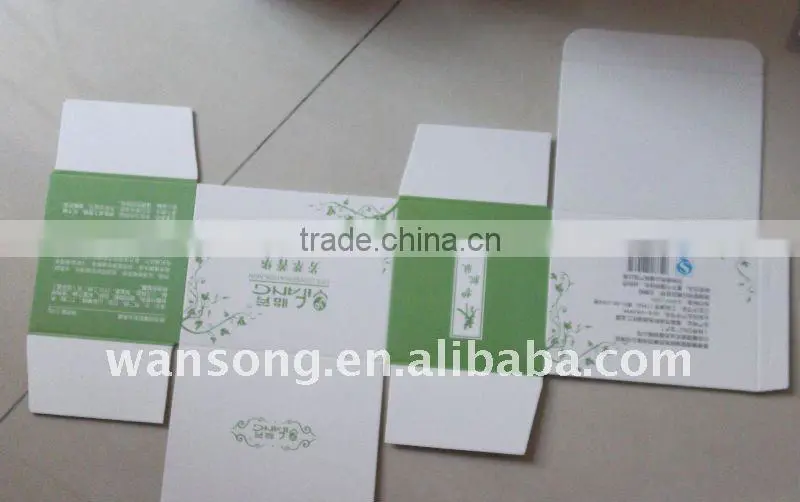 paper packaging carton box for cosmetic goods
