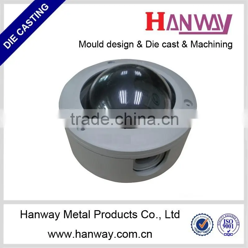 china manufacturer custom made aluminum die casting security camera parts cctv camera