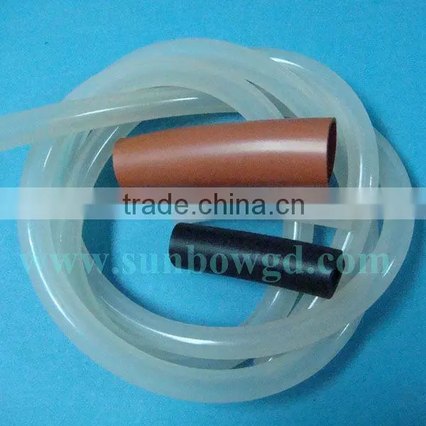 food grade and flexible Thick-walled silicone rubber tube for Hookah