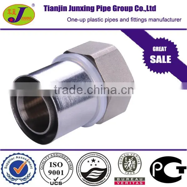 PEX AL PEX Pipe fittings/ press fittings female threaded coupling